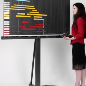 Mobile Display Stand -Convert wall mounted Magnetic Planning Systems to a free-standing