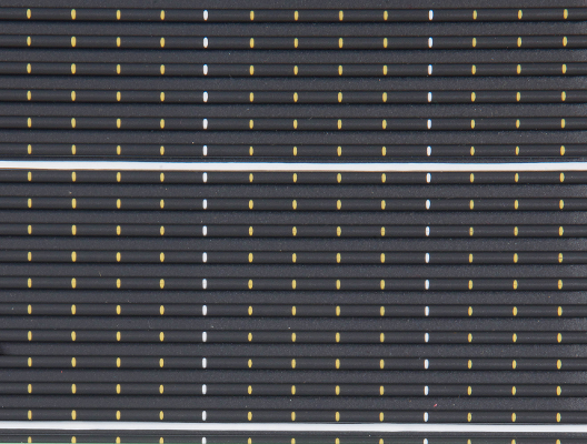 Magnetic Planning Panel, Standard grid: 10mm increments (gold) with each 5th vertical solid (white)