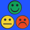 Magnetic Face Indicators, happy, sad or neutral