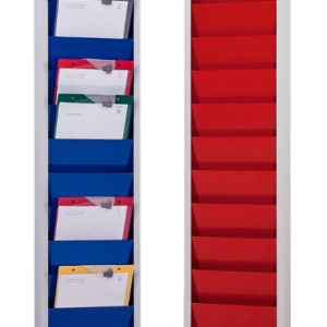 Steel Document & Clipboard Rack, colour range