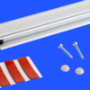 Screw-Fixed Paper Hanging Grippa Rails, fittings