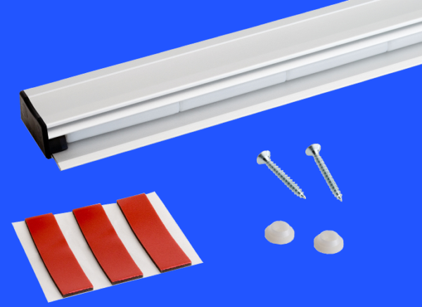 Screw-Fixed Paper Hanging Grippa Rails, fittings