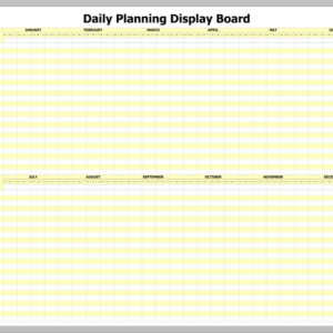 DPWB-52 – Daily Planning Display Printed Whiteboard Kit