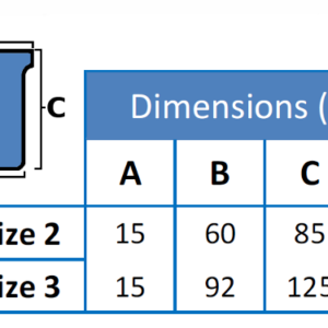 Dimension Table, Plastic T-Cards