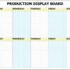 MPWB-14D - 14 Day Printed Production Whiteboard Kit