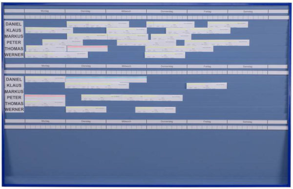 Two Week Card Planning Board, A4 Documents