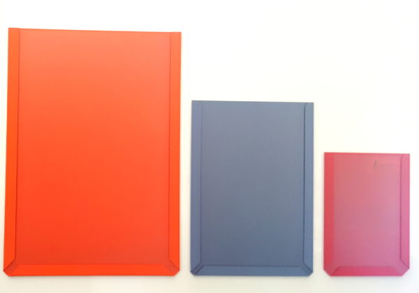 Document Pockets, A4, A5 & A6, Orange, Blue-Grey & Red