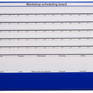 MK1 Workshop Scheduling Board, 5 station, Unloaded