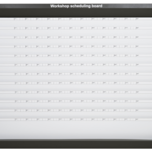 MK2 Workshop Scheduling Board, 12 station, Unloaded