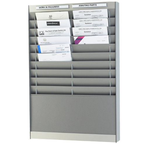 Document Storage Panel, Silver