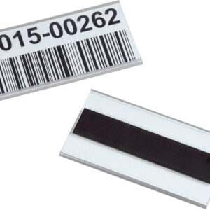 Magnetic Warehouse Label Holder - 100mm - Barcode