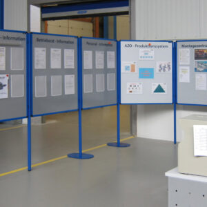 Warehouse Pockets used on a Warehouse Display Centre