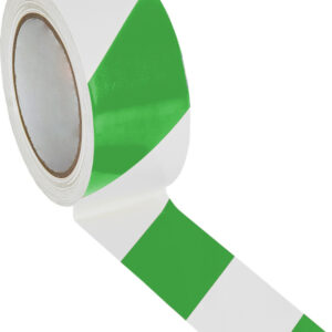 Warehouse Marking Tape, Green & White