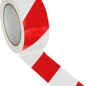 Warehouse Marking Tape, Red & White