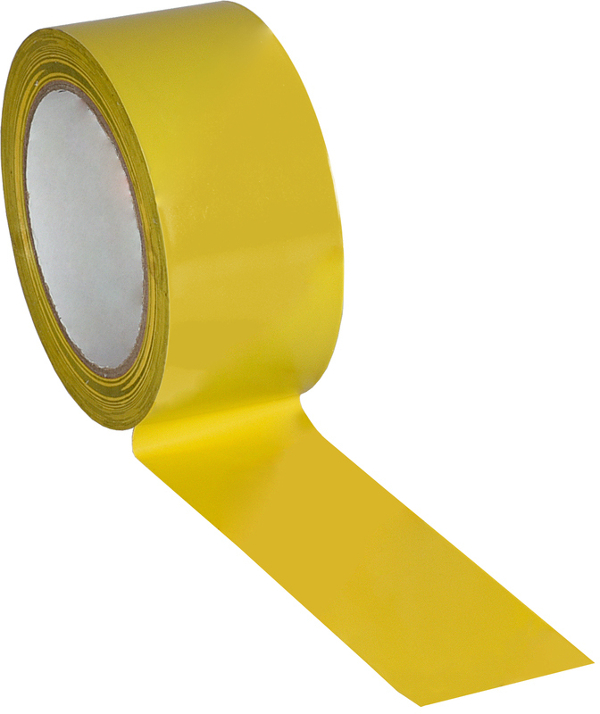Warehouse Marking Tape, Yellow