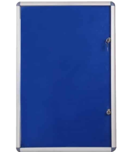 Budget Tamper Proof Notice Board - Blue