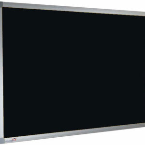 Fire Rated Noticeboard -Black Felt, Aluminium Frame