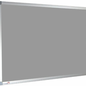 Fire Rated Noticeboard - Grey Felt, Aluminium Frame