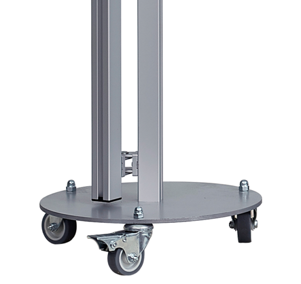 Magnetic Whiteboard Meeting Station - Mobile Stand (Half Board version)