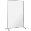 Mobile Fixed Magnetic Full Length Whiteboard - Plain