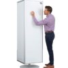 Rotating 4 Sided Magnetic Whiteboard Cube - Plain