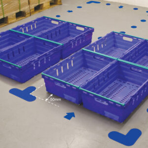 Floor Signal & Marker - Crate Marking, Blue