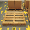 Floor Signal & Marker - Pallet Empty Marking, Yellow