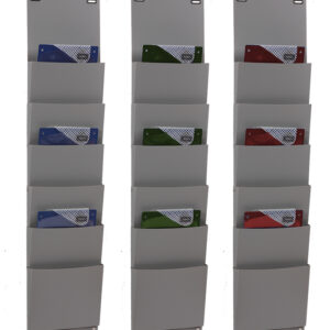 Hanging Document Racks - A5 portrait - 3 Racks